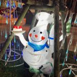 クリスマスイヴ 光の雪だるま
