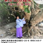 3/21東京出張鑑定(浅草)決定!美杏先生満席