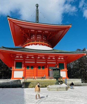 2025年2月高野山での不思議出来事