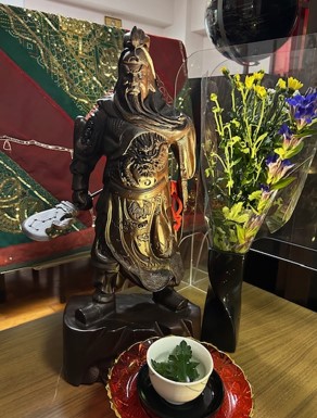 旧暦九月九日菊酒の日に長寿繁栄祈願しました